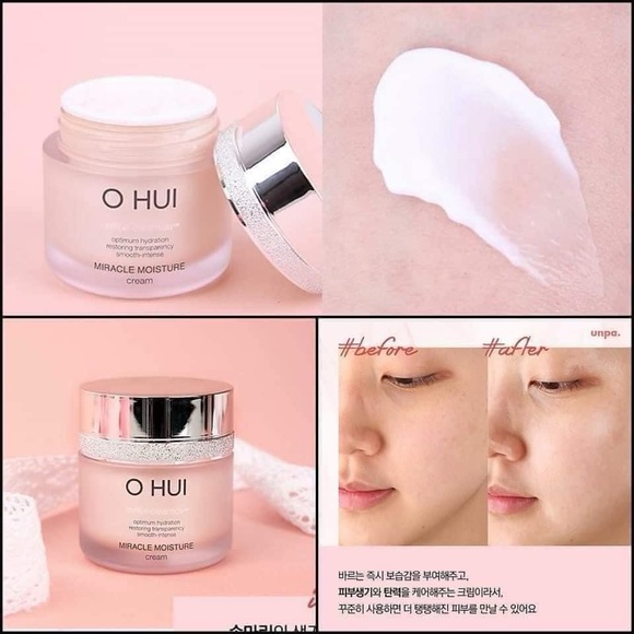 OHUI Miracle Moisture CERAMIDE BOOSTING CREAM 60mlx2, Expired 2027 - Picture 4 of 4